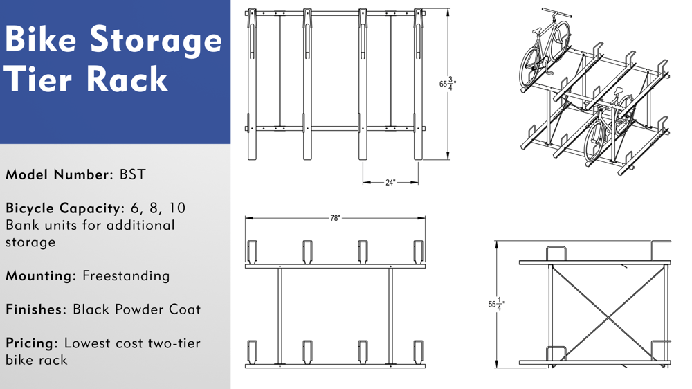 Tier Bike Rack Overview