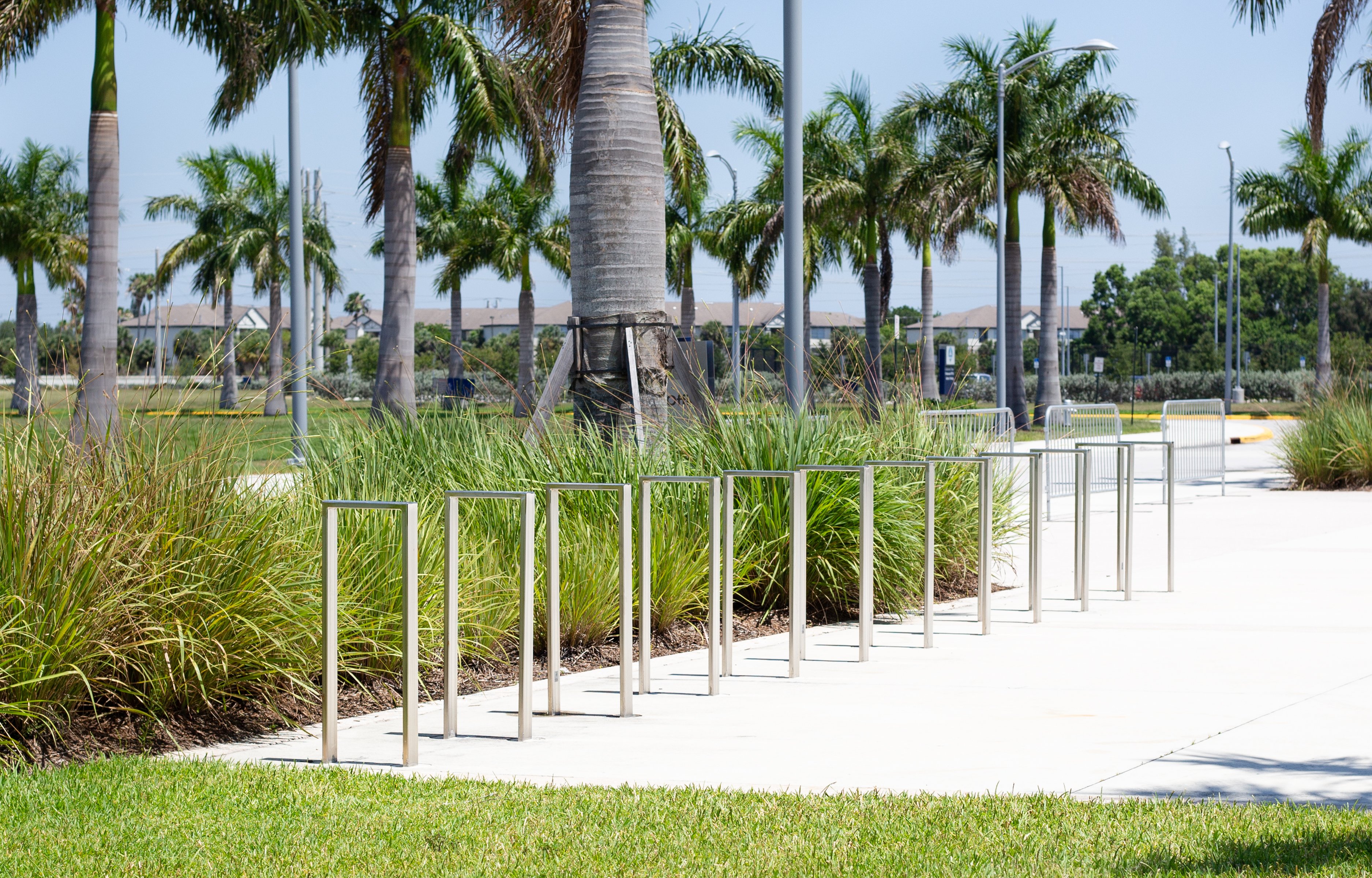 Madrax Metro Electro Polished Stainless Steel Bike Rack