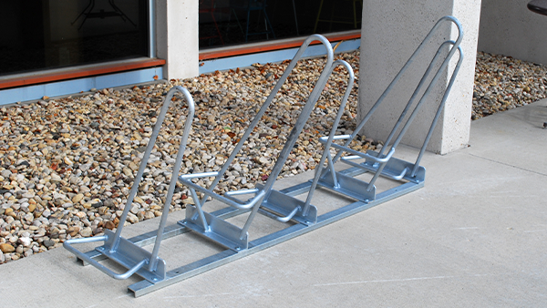 Shark Up Bike Racks on Rails