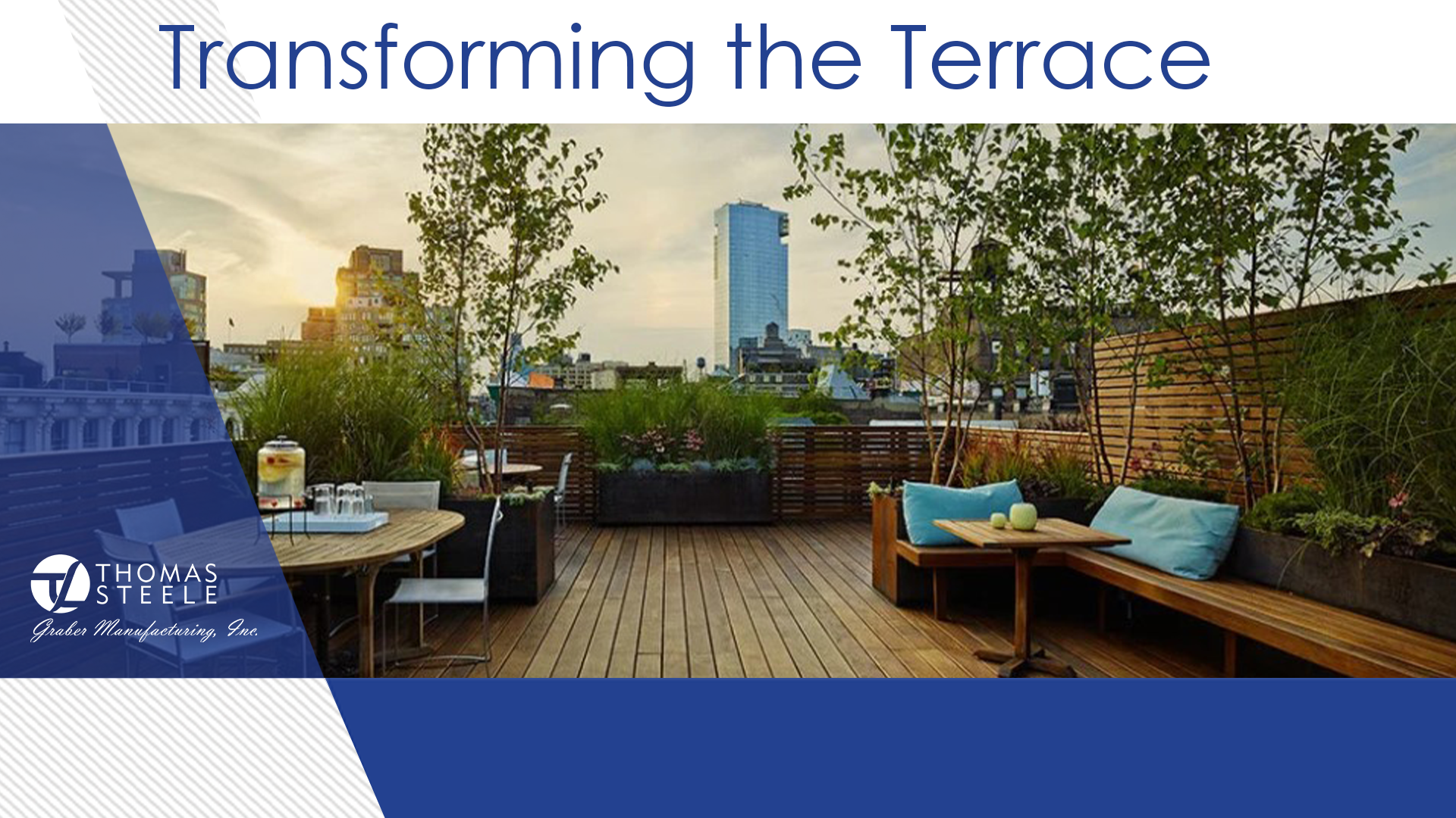 Terrace Ideas | Design Tips & Furnishings Selection